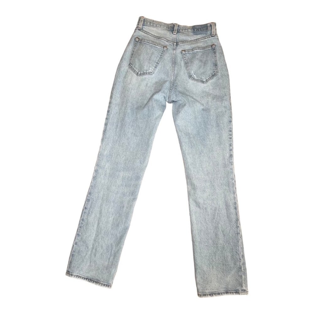 Curve Love Ultra High Rise 90s Straight Jeans - Picture 3 of 4